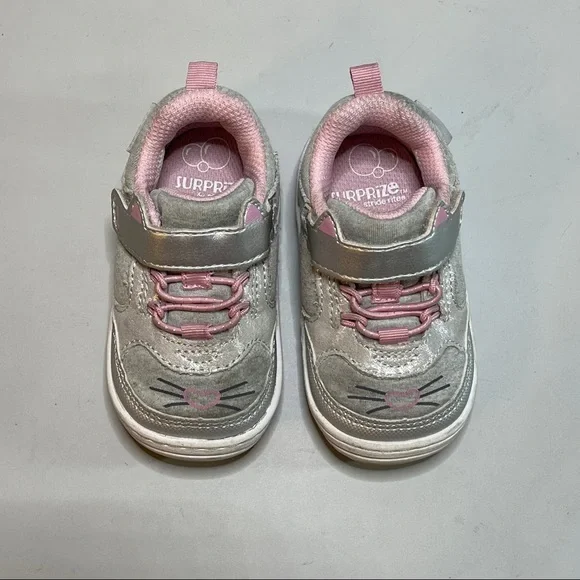 Stride Rites Kitty toddler sneakers size 4M - Picture 2 of 9